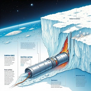 detailed illustration space shuttle