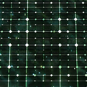 Solar panel with data streams