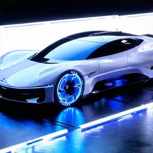 Innovative Electric Vehicle Design With Futuristic Sleek