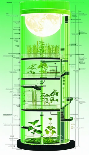 detailed drawing plant tower