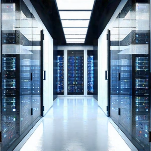(futuristic:1.18) server room