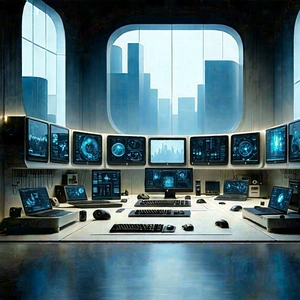 Entertainment Technology In Manufacturing Facility With Image, There