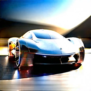 Innovative Electric Vehicle Design With Sleek Silver