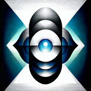 Abstract Pencil Sketch: Sacred geometry with (dramatic:1.2) contrast