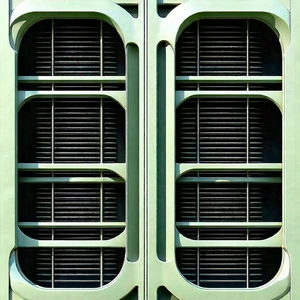 Close-up of cooling system