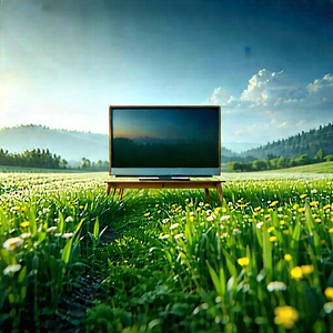Entertainment Technology In Field Deployment With Large Flat