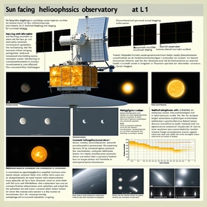 The Image Is A Poster That Features A Solar System Model