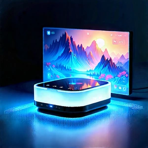 Smart Home Device With User Interface With Large Computer