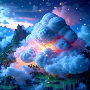 Cloud Computing Visualization With Image, There
