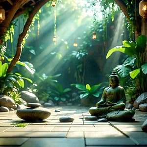 Lifestyle Cinema 4d: Wellness Scene With Natural Lighting With Image, There