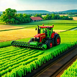 Agricultural Technology In Field Deployment With Large Tractor