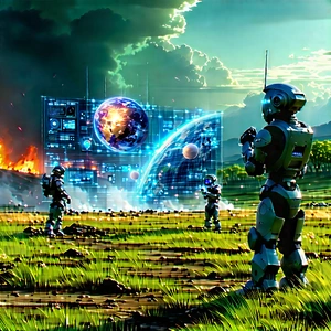Entertainment Technology In Field Deployment With Image, There