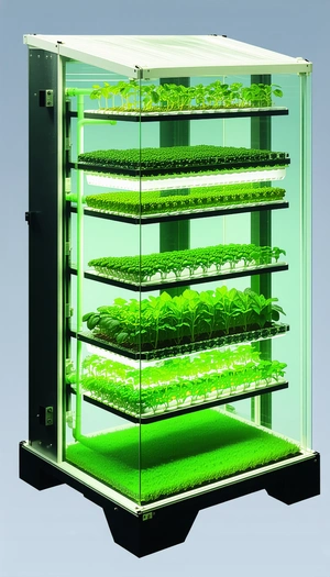 A Large Greenhouse Filled With Various Plants
