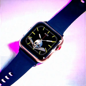 Smart watch with (digital:1.17) artwork