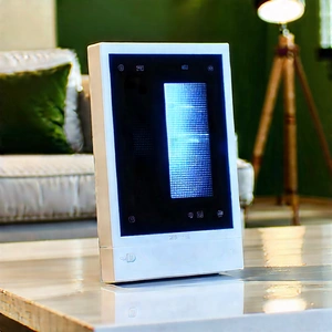 Smart Home (device:1.23) With Holographic Display With White Black