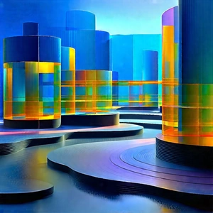 Entertainment Technology In Manufacturing Facility With Image, There