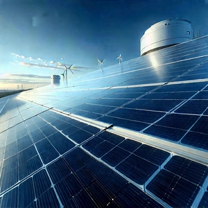 Innovative Renewable Energy Design With Large Solar