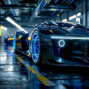 Automotive Technology In Tech Office With Image, There