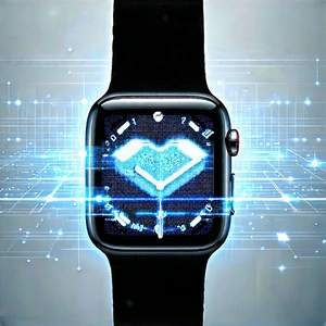 Smart watch with holographic display