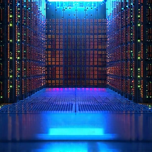Close-up Of Sensor Array With Large Blue