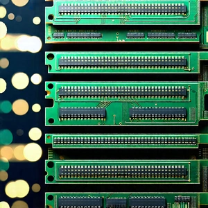 Close-up of memory module