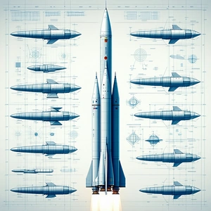 blue rocket shown series diagrams
