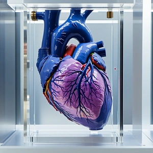 A Close-up Of A Heart, Showcasing Its Intricate Details