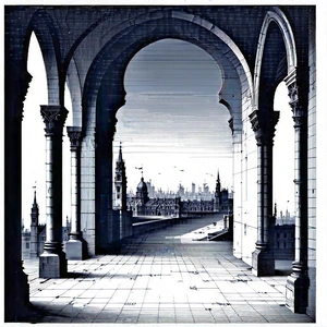 Urban Etching: Urban Loft With Ornate Details With Image, There
