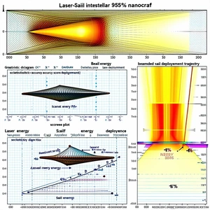 graphic representation laser sail