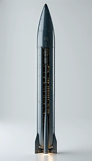 A Large, Cylindrical Object Is Displayed In A Room
