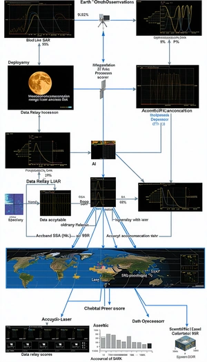 The Image Is A Diagram That Shows The Process Of Data Relay