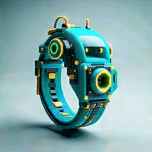 Innovative Wearable Device Design With Futuristic-looking Watch