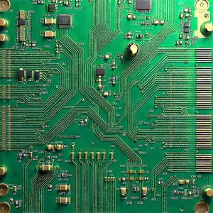 Circuit board with laser scanning