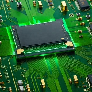 Close-up of memory module