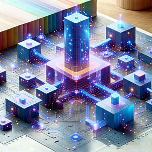 Blockchain network visualization