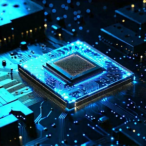 Microchip with (digital:1.23) particles