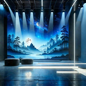 Entertainment Technology In (design:1.23) Studio With Large, Well-lit