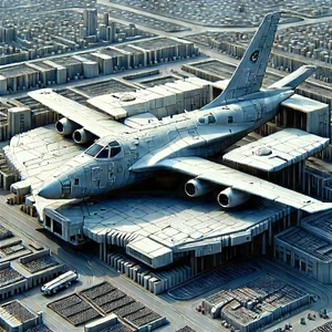 Aerospace Technology In Field Deployment With Large Airplane