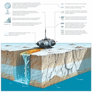 The Image Is A Diagram Showing The Process Of A Submarine's Propulsion System