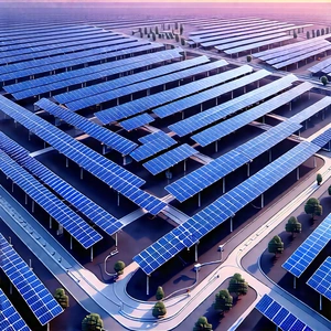 Innovative Renewable Energy Design With Large Solar