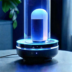 Smart Home (device:1.21) With User Interface With Small, Blue,