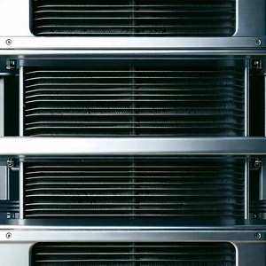 Tech Landscape Photography: Close-up of cooling system