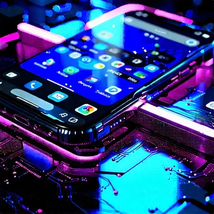 Smartphone With Streaming Content With Cell Phone
