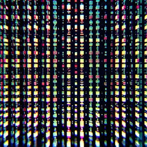 Close-up of sensor array
