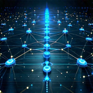 Blockchain network visualization