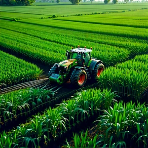 Agricultural Technology In Field Deployment With Large Green
