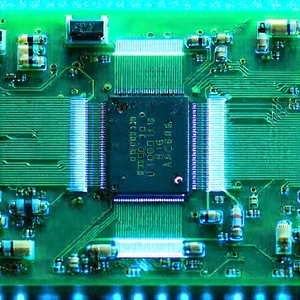 Circuit board with holographic projection
