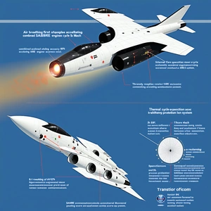 A White Airplane Is Shown In A Diagram, With Various Parts Labeled