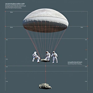 In The Image, There Are Three Astronauts Standing On A Space Station