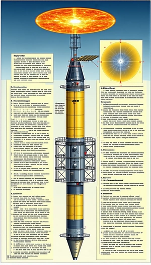 A Yellow And Blue Diagram Is Displayed On A Page